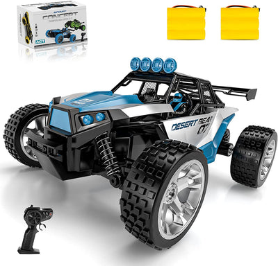   RC Car for Kids, High Speed, 2WD Offroad with Two Rechargeable Batteries for 60 Min Play