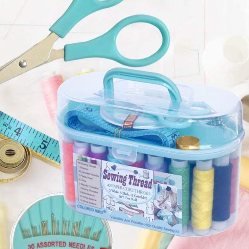 Sewing Kit - Sewing Supplies DIY Project Kit & Organizer