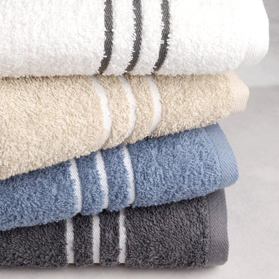 14 Piece Soft & Plush Cotton-Recycled Polyester Bath Towel Set