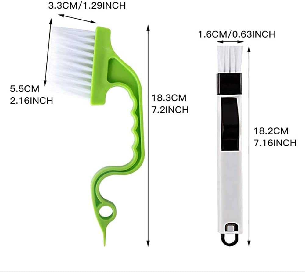 6pcs Crevice Gap Cleaning Brush Tool