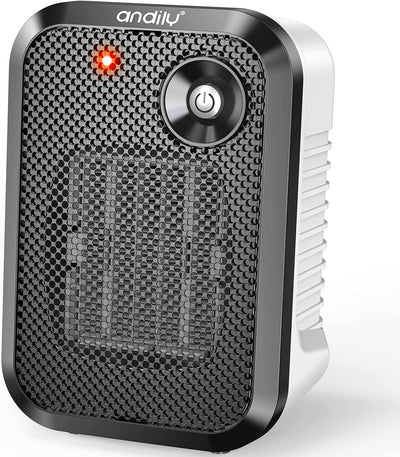 500W Space Heater Electric for Home & Office Indoor