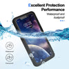 Iphone 12Pro Max Case with Lanyard Built-In Screen Protector 360° Protection Dustproof Waterproof
