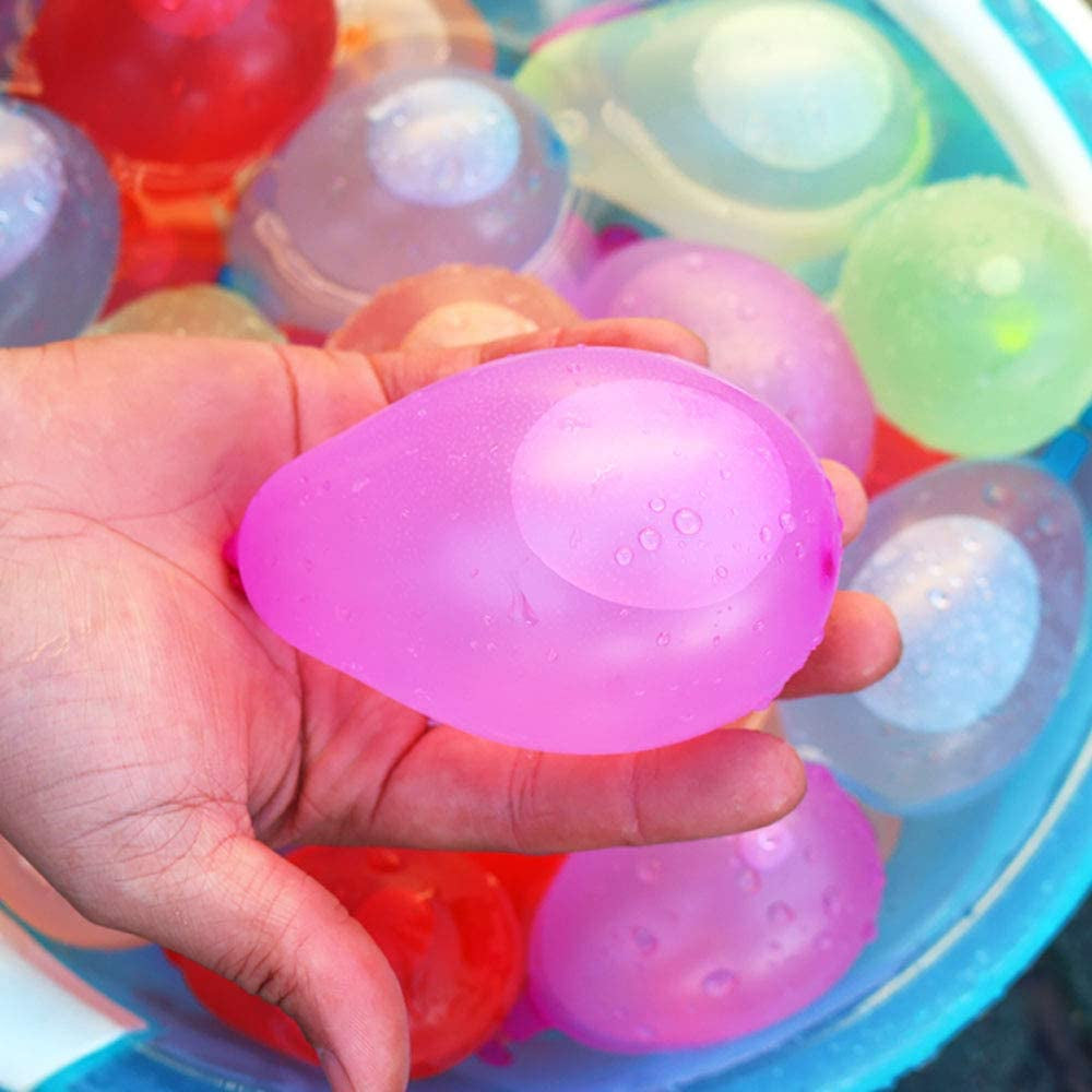  500 Pack Water Balloons with Quick Refill Kits, Eco-Friendly