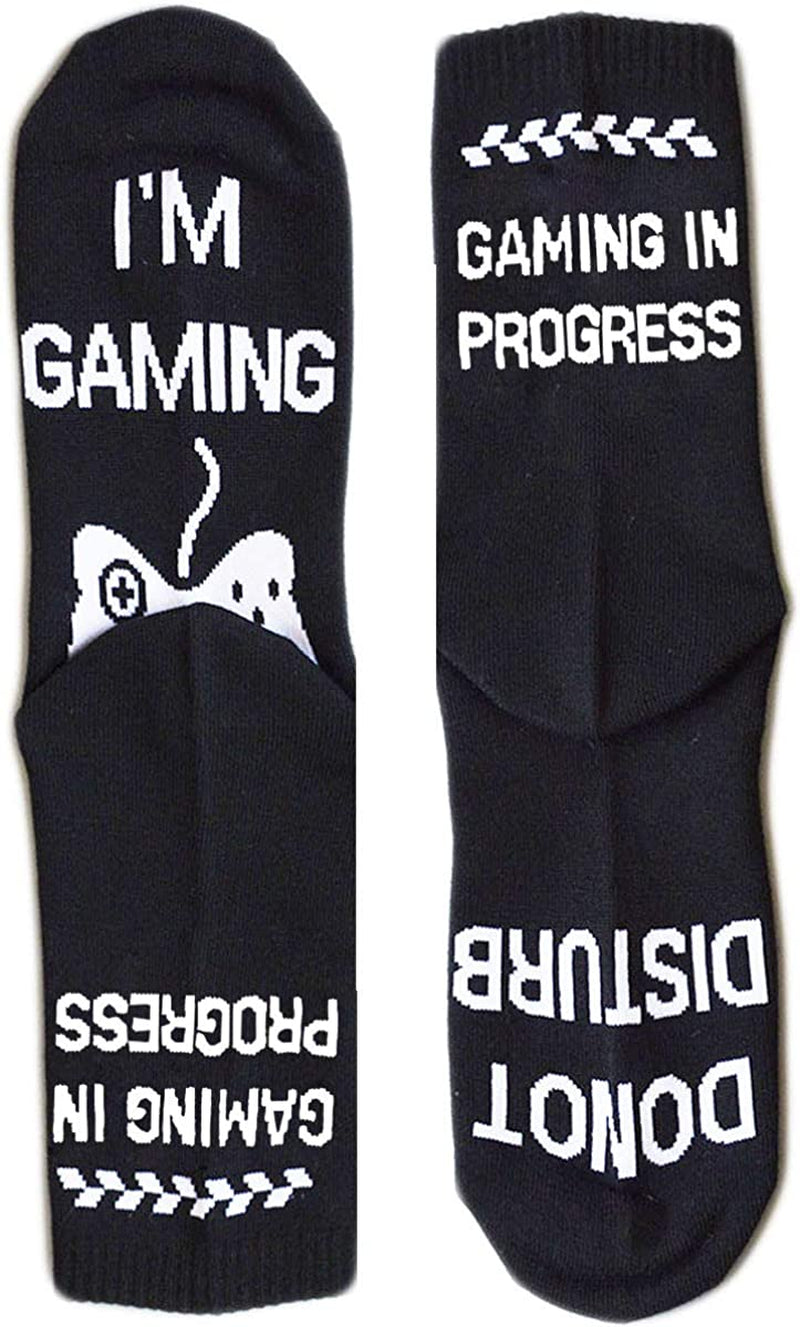  Gifts for Dad,Novelty Gaming Socks Fathers Day Gift from Son,Funny Socks Gift Stocking Stuffers for Men,Dad