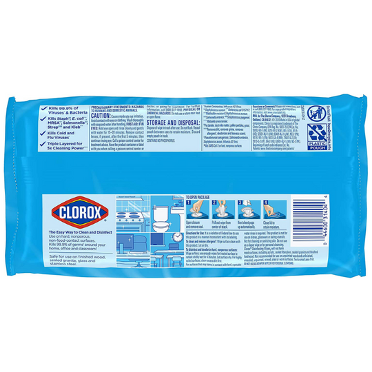 3 Pack Clorox Bleach Free Disinfecting Wipes With Moisture Lock Lid