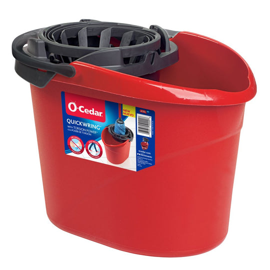  Quickwring Bucket, 2.5 Gallon Mop Bucket with Wringer