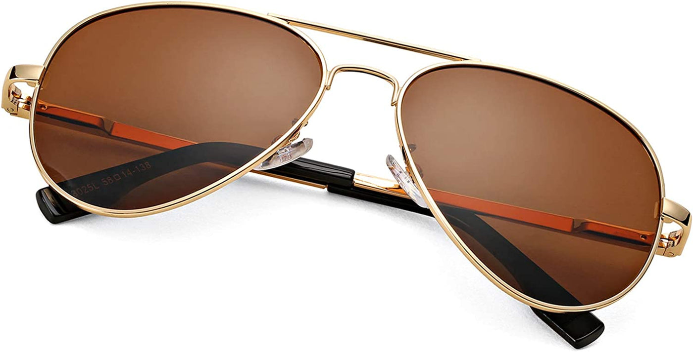  Polarized Aviator Sunglasses for Men Women