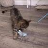  Interactive Cat Toy, Extendable and Retractable Wand with Feathers