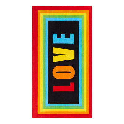 Pride Flag Beach Towel