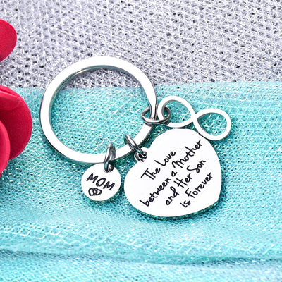 The love Between Mother and Son is Forever Key Chain 