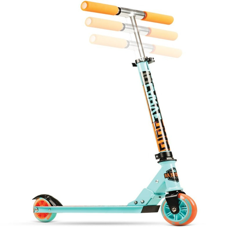  Fully Assembled & Ready-To-Ride Folding Kids Inline Kick Scooter - Lightweight Height Adjustable 