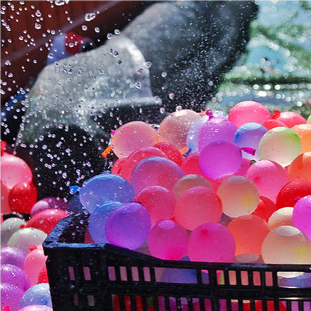  500 Pack Water Balloons with Quick Refill Kits, Eco-Friendly