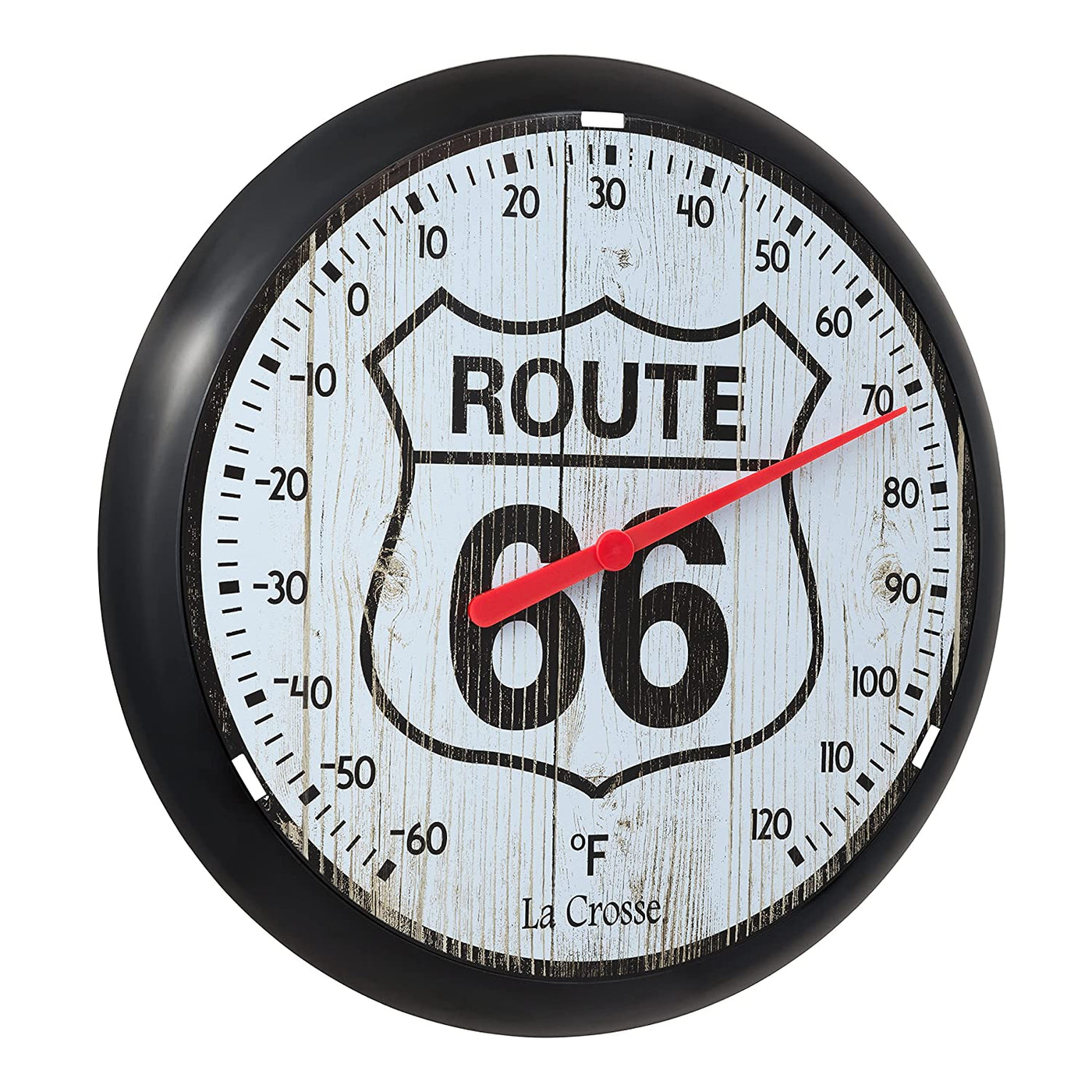 R66 8" Route 66 Round Dial Thermometer