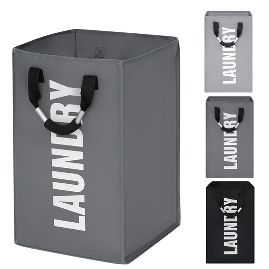Laundry Baskets 13*13*21 Inches Collapsible Laundry Hmaper Waterproof Clothes Hampers for Laundry Oxford Laundry Bags with Handles