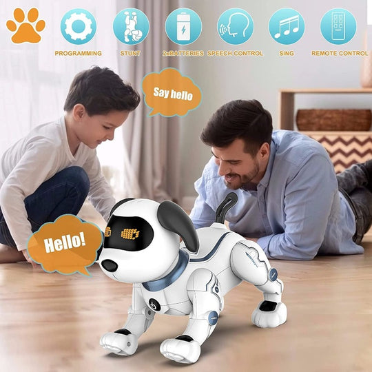 Remote Control Robot Toy Dog, Interactive Voice Control Toys