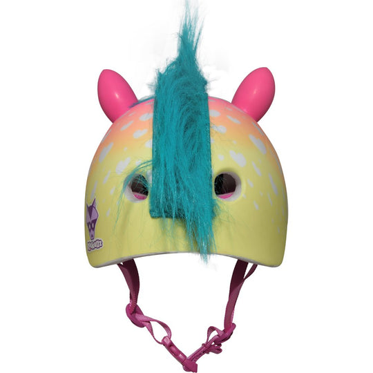Super Rainbow Unicorn Hair Bike Helmet, Child 5+ (50-54Cm)