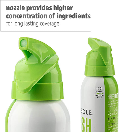 Sof Sole Fresh Fogger Shoe 3-Ounce 2pk