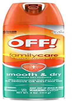 OFF! FamilyCare Insect & Mosquito Repellent Aerosol, Smooth and Dry Formula Bug Spray, Provides up to 6 Hours of Protection, 4 oz