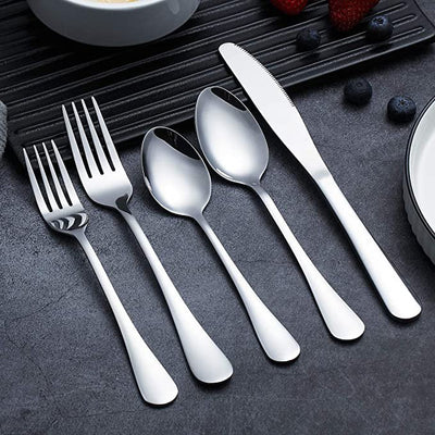 20 Piece Stainless Steel Silverware Set - Service for 4