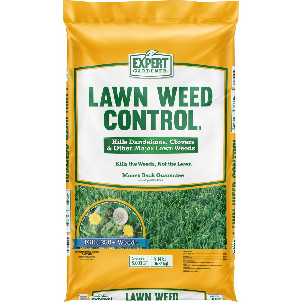 expert herbicide Expert Gardener Lawn Weed Control II Granule Herbicide, Covers 5,000 S – Overhalfsale.com