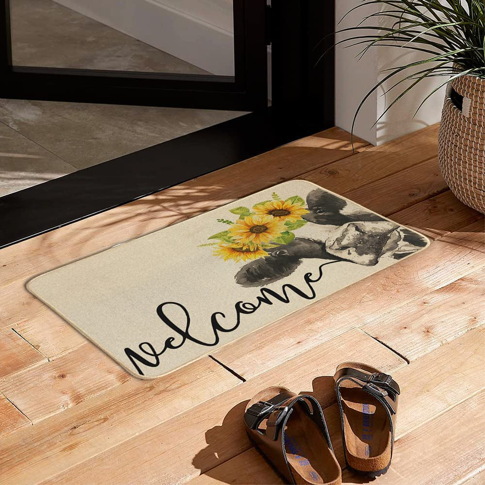 Welcome Summer Door Mat 17 x 29 Inch