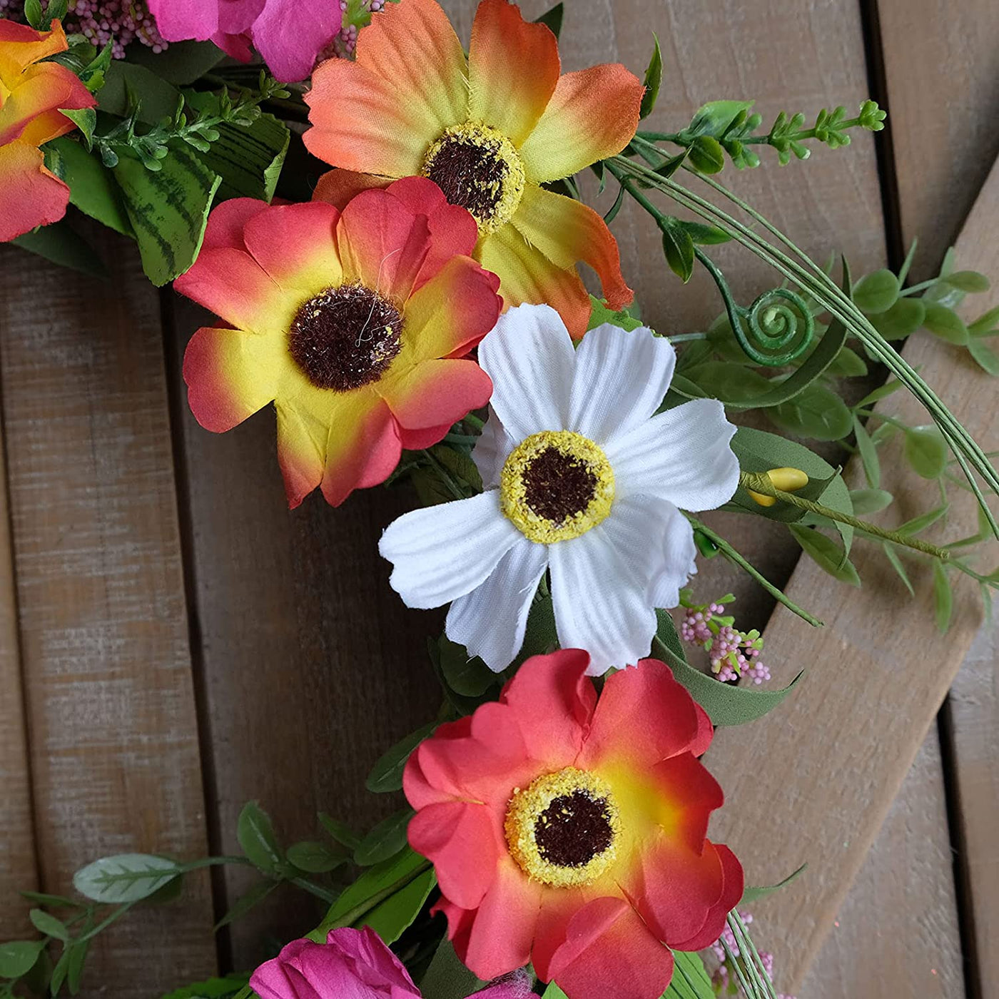 Spring Wreath for Front Door