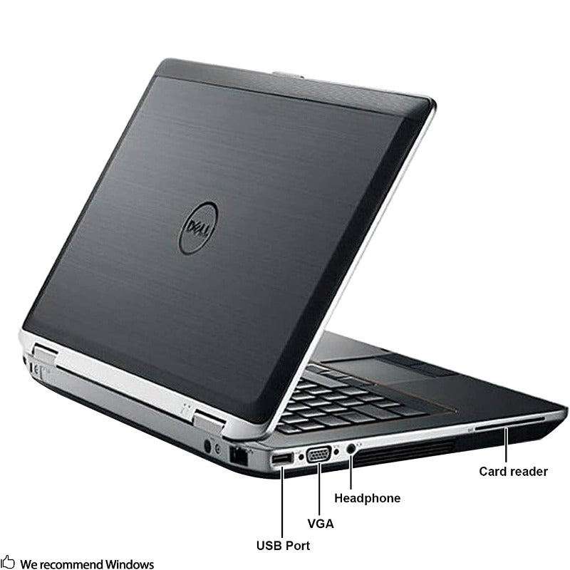 14.1" Dell Latitude E6420 Flagship Business High Performance Laptop (Renewed)