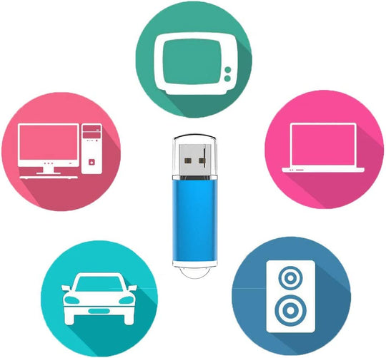 USB Flash Drive 32GB,USB Thumb Drive 2.0 High Speed USB Memory Stick Jump Drive Zip Drives Pen Drive