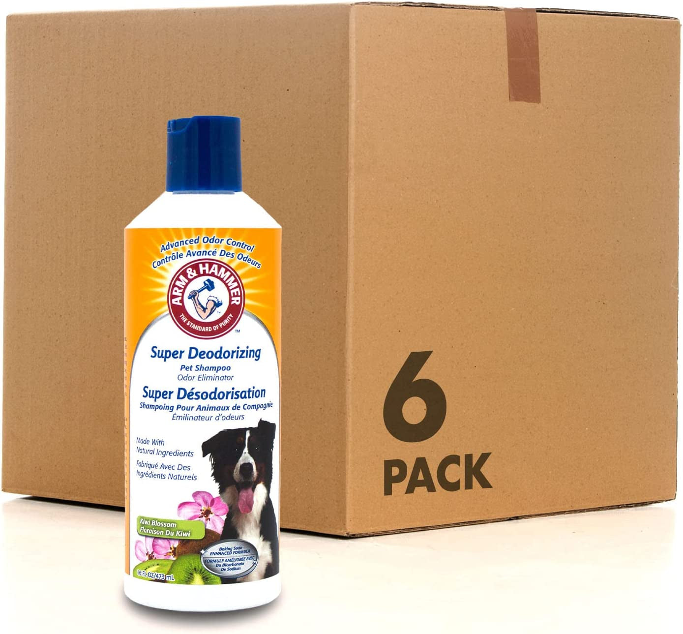 Arm & Hammer for Pets Super Deodorizing Spray for Dogs | Best Odor Eliminating Spray for All Dogs & Puppies | Fresh Kiwi Blossom Scent That Smells Great, 8 Ounces