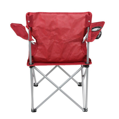  Basic Quad Folding  Adult Camp Chair with Cup Holder