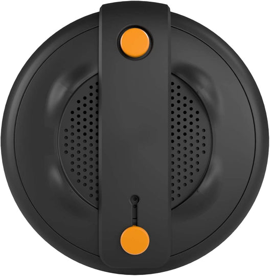 Waterproof Portable Speakers with HD Sound Subwoofer, Built in Mic, Outdoor Compact Wireless Shower Travel Speaker for Sports, Pool, Beach, Hiking and Camping, Black