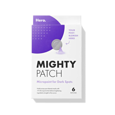 Mighty Patch Micropoint for Dark Spots from Hero Cosmetics - Post-Blemish Dark Spot Patch with 395 Micropoints, Dermatologist Tested and Non-irritating, Not Tested on Animals (8 Count)