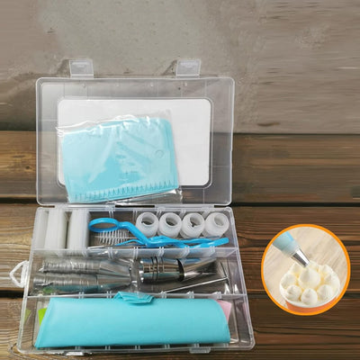  Piping Bags and Tips Set, 72 Pcs Cake Decorating Supplies Kit,Cake Decorating with 20 Frosting Bags, 42 Icing Tips Pastry, Cookie, Cupcake and Baking Supplies