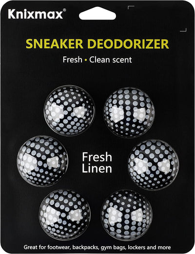 Sneaker Deodorizer Balls,  3 Pairs