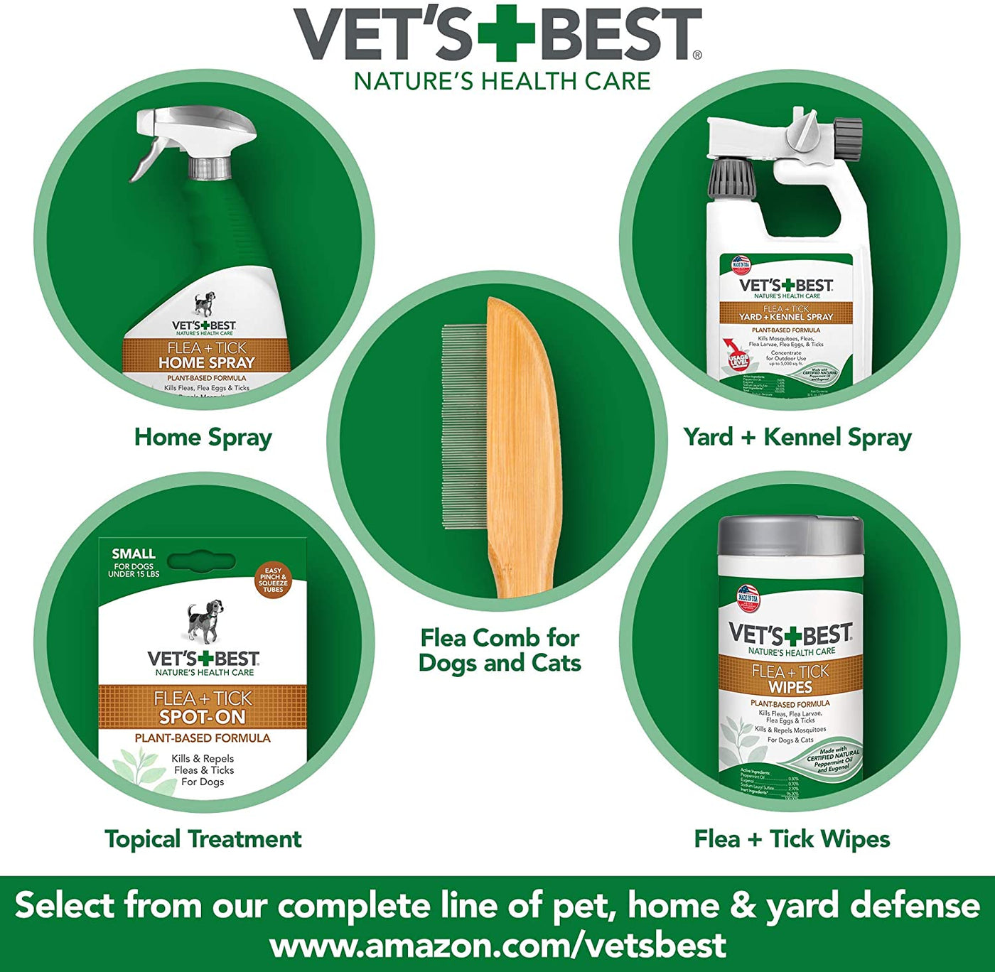 Vet's Best Mosquito Repellent for Dogs and Cats | Repels Mosquitos with Certified Natural Oils | Deet Free | 8 Ounces