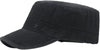 Men's Cotton Flat Top Peaked Baseball Twill Army Military Corps Hat Cap Visor