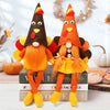 Fall Thanksgiving Decorations, 2 Pack Handmade Fall Turkey Swedish Gnomes, Fall Table Decor Gnomes for Home Farmhouse Indoor, Fall Decoration Autumn Decor Thanksgiving Gifts