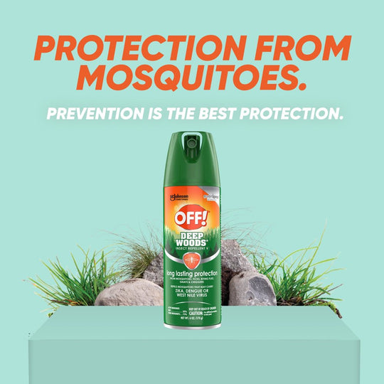 OFF! Deep Woods Insect Repellent V, 6 Oz, 2Ct