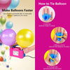 Portable Dual Nozzle Electric Balloon Pump, Only 3 Seconds Quick Fill Air, 110V 600W Blower Air Balloon Pump & Inflator