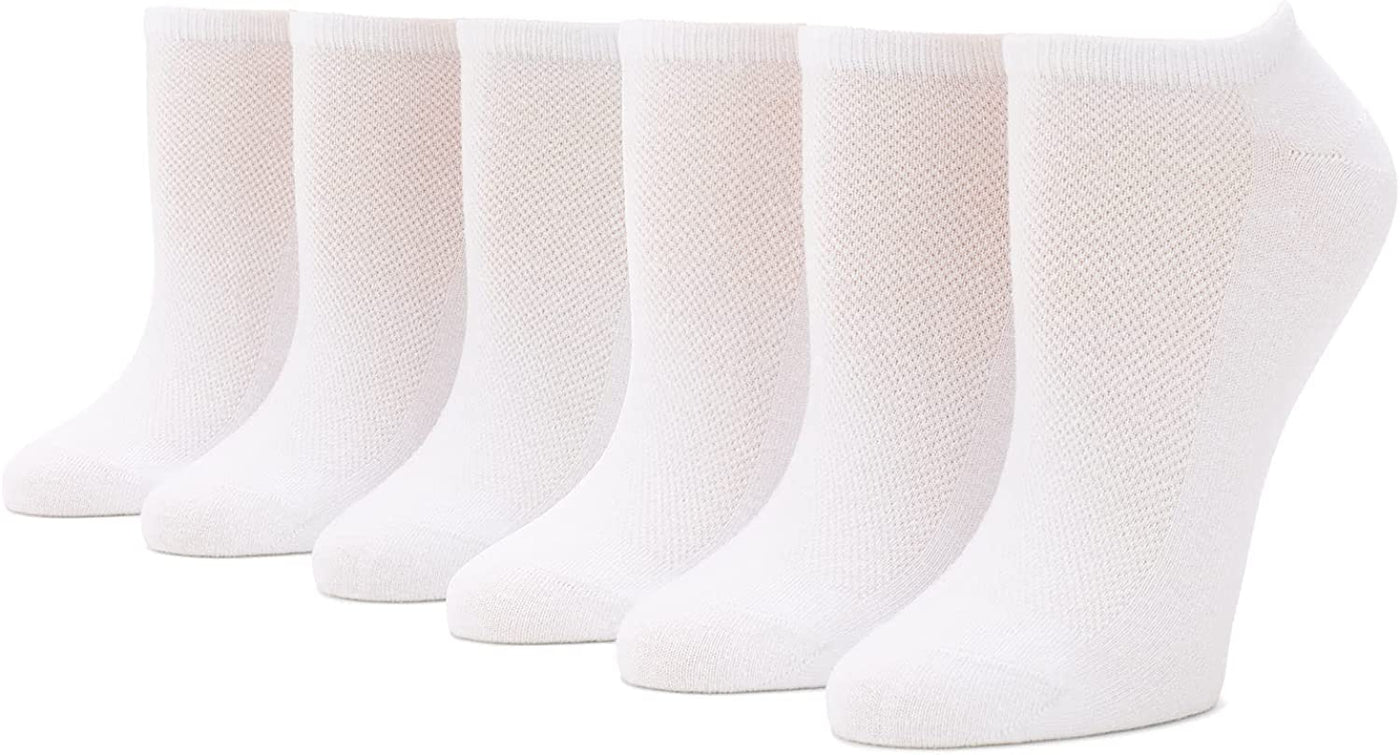  6 Pair Pack womens No Show Sock