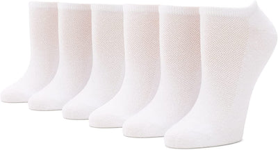  6 Pair Pack womens No Show Sock