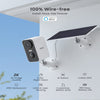 Solar Wireless Security Cameras Outdoor, Wifi, Iegeek 2K Color Night Vision, Spotlight & Siren Alarm, Outdoor Camera with AI Motion Detection