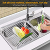 Stainless Steel Roll Up Over The Sink Drainer 