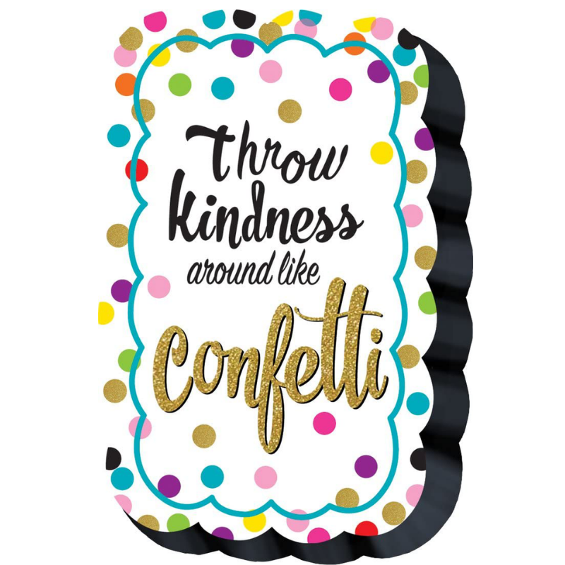 Teacher Created Resources Confetti Magnetic Whiteboard Eraser