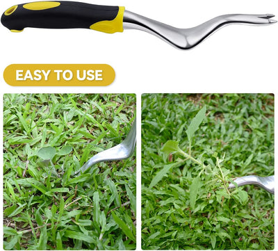  1 Pcs Aluminium Alloy Garden Weed Puller Tool