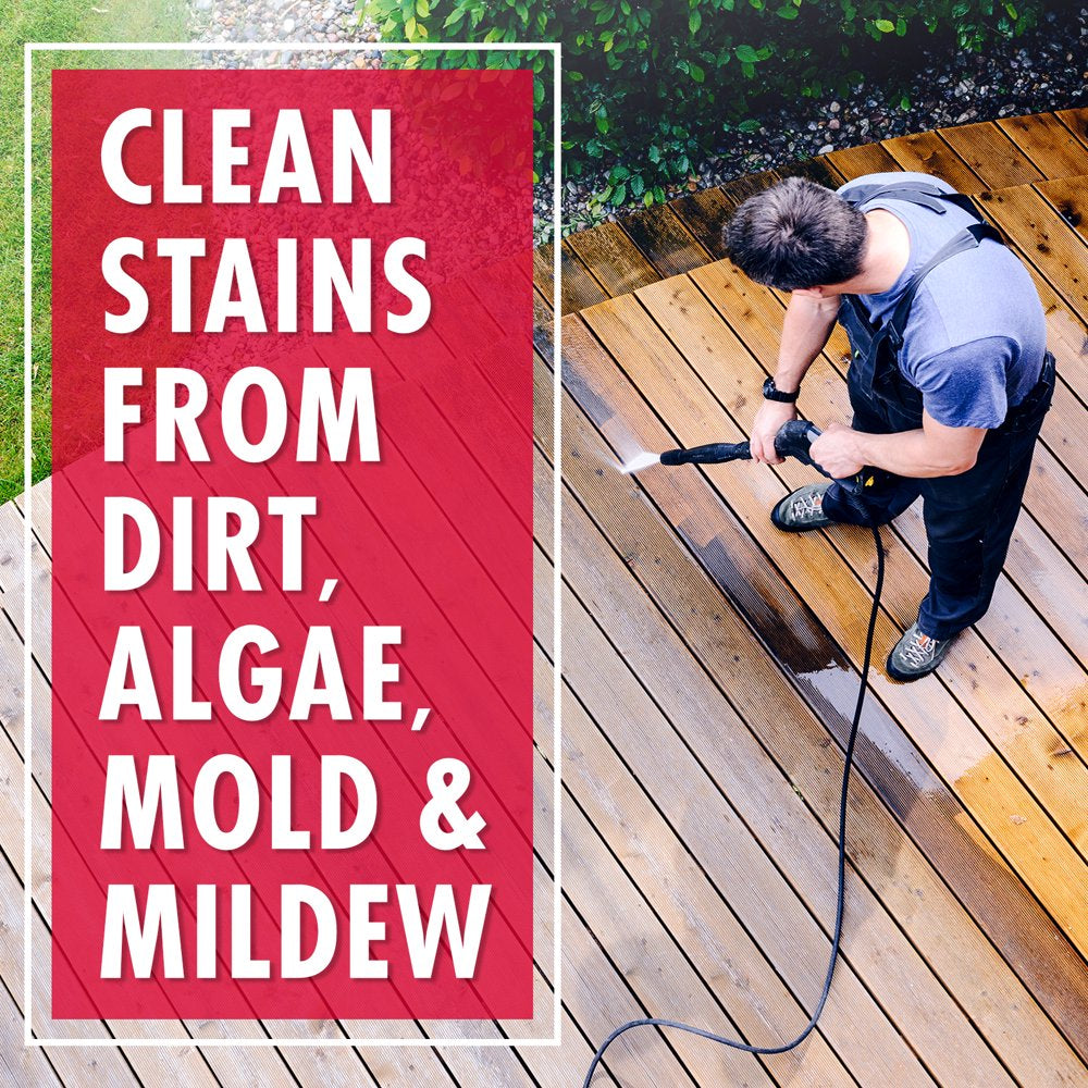 30 SECONDS Outdoor Cleaner for Stains from Algae, Mold and Mildew 1 Gallon