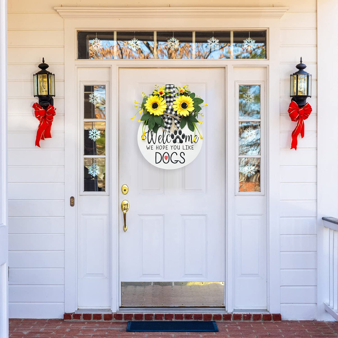 Welcome Sign wreath 