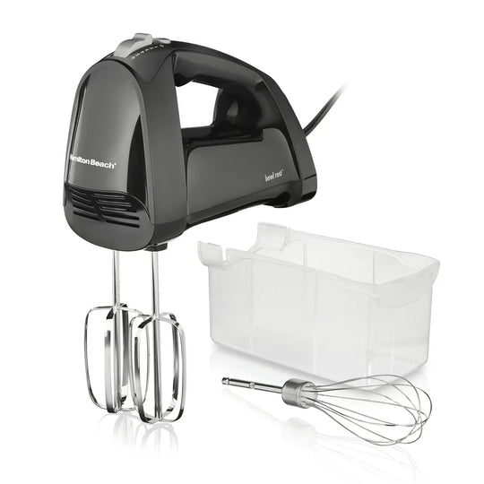 6 Speed Hand Mixer, Quick Burst with Storage Case
