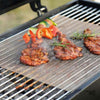Set of 6 Non-Stick Barbecue Grill Sheet Liners - Grilling Mats - Works on Electric Grill, Gas, Charcoal 15.75 x 11.8in