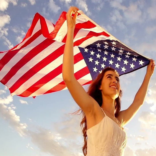 3' X 5' American Flag USA Flag - Polyester